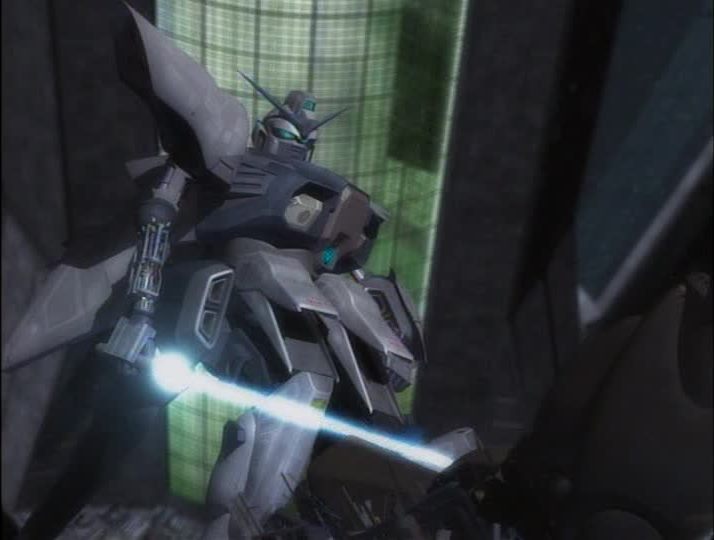 The titular robot from G-Saviour. It looks like a Gundam but in bad CGI.